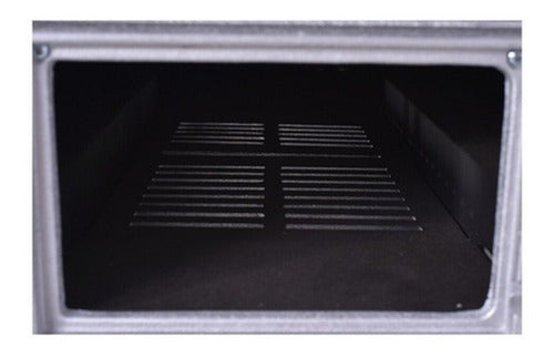 Forno A Lenha Com Interior Inox Brilhante (60cm)fornellar