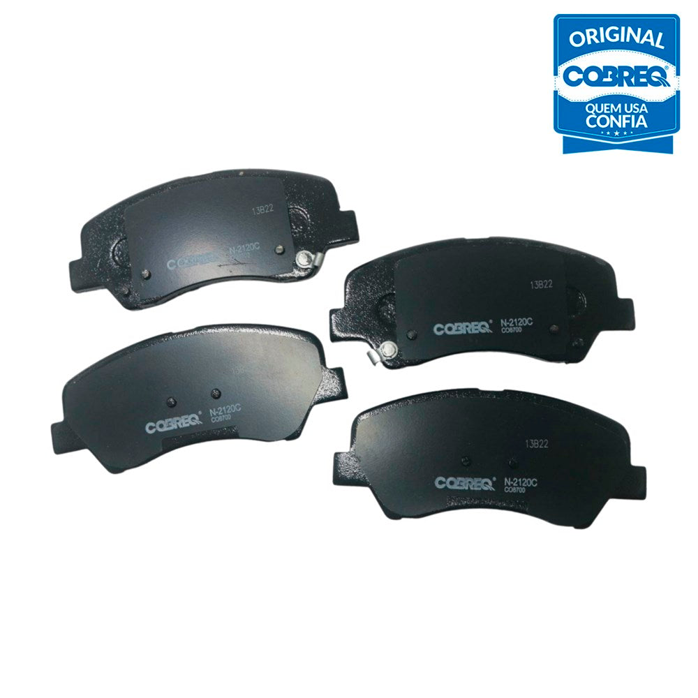 Pastilha de Freio Cobreq N-2120C Kia Rio/Picanto/Stonic, Hyundai HB20 S/HB20/HB20 X