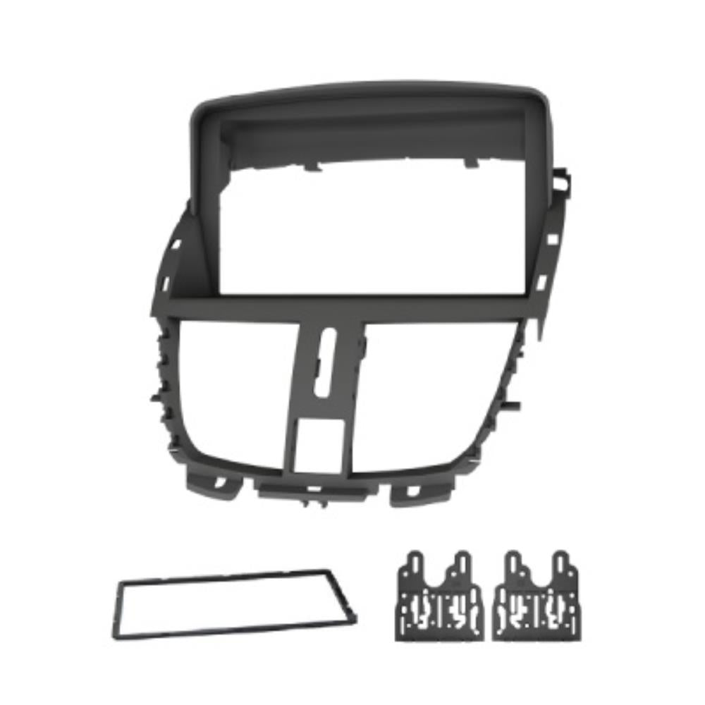 Moldura 2din 207 08/14 Preta Fiamon 4272 Peugeot 207