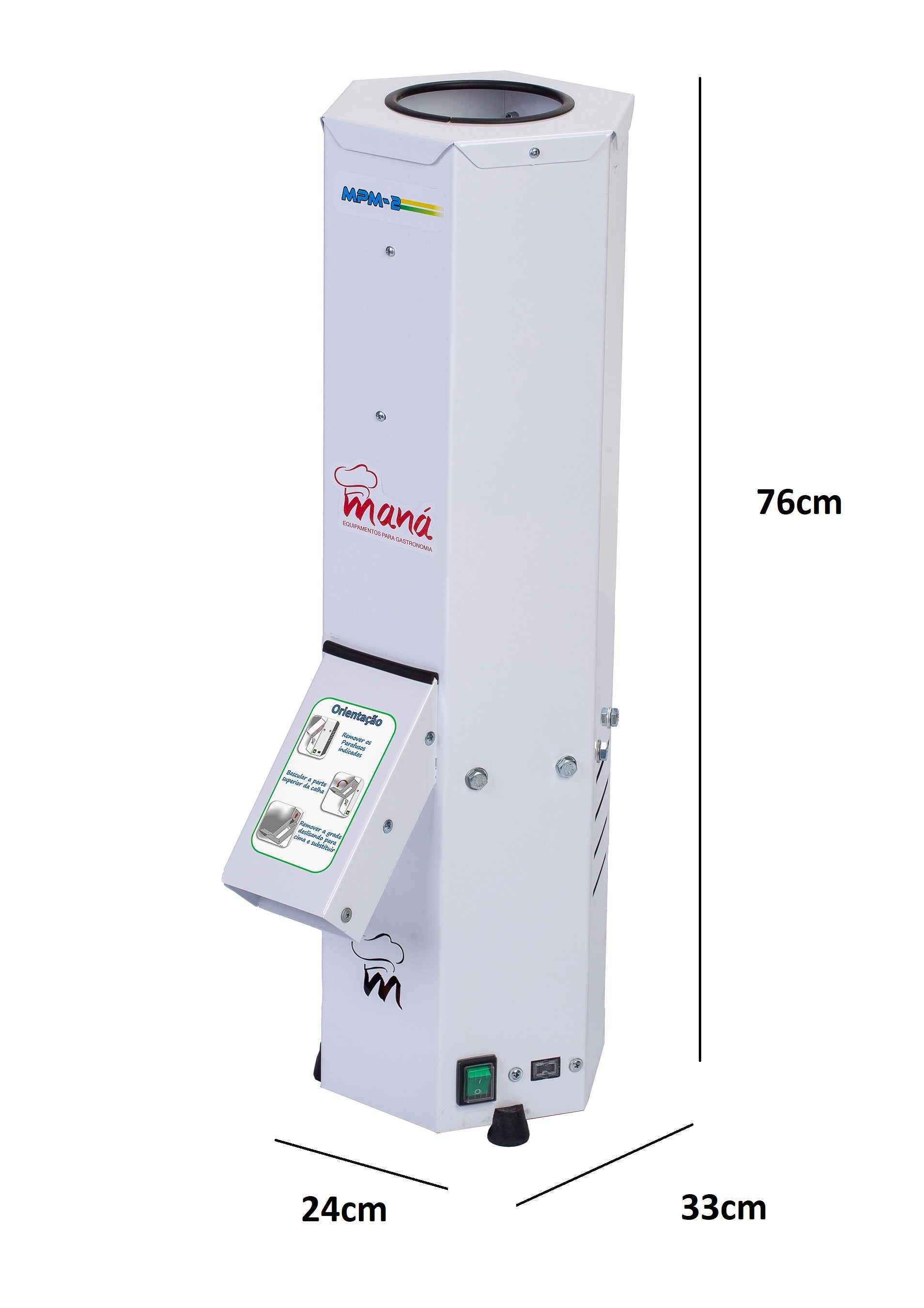 Moinho De Pão 1cv 30kg Bivolt Mpm-2 Maná