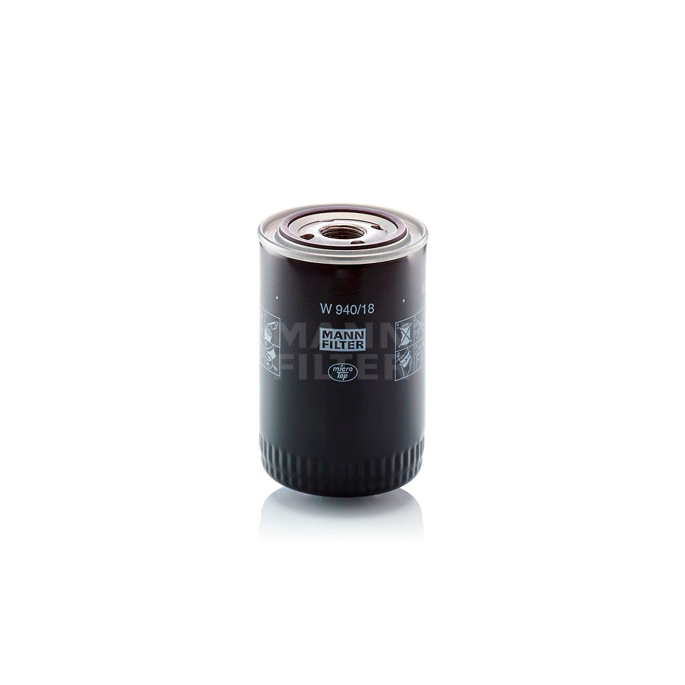 Filtro Blindado Óleo Lubrificante Mann-filter W940/18 VW 7-90 P/6-90/6-90 P/6-90 S/7-90 S