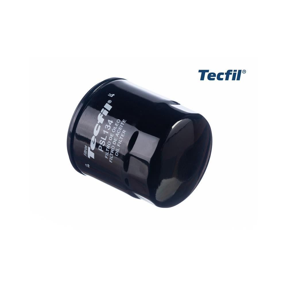 Filtro de Óleo Tecfil PSL134 Chery Tiggo 3X/QQ, Lifan Foison/530/620/320/X60, Effa Motors Ulc Picape/M-100/Ulc Furgão/Start Picape/Ruiyi