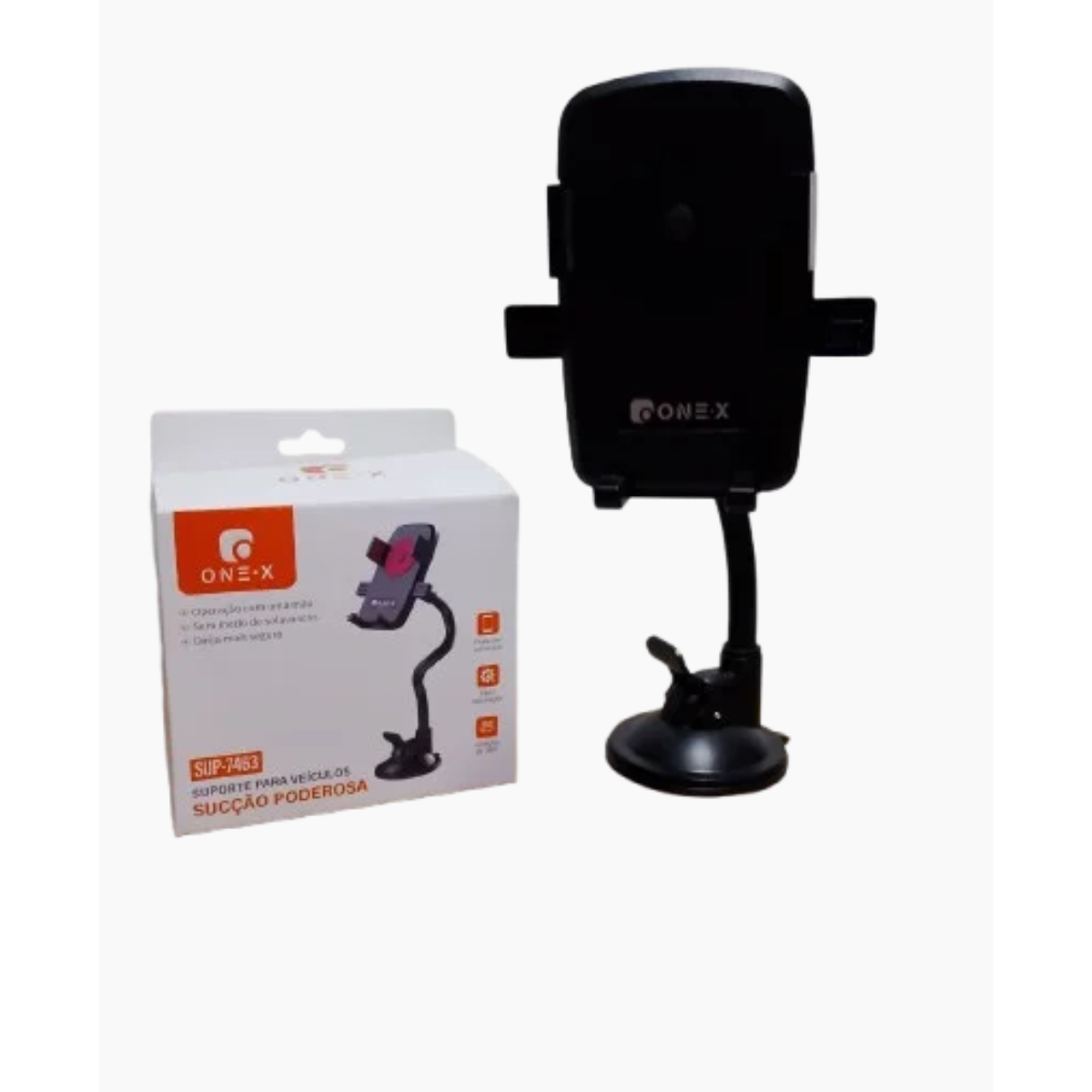 Suporte para Celular com Ventosa Prática ONEX SUP-7463