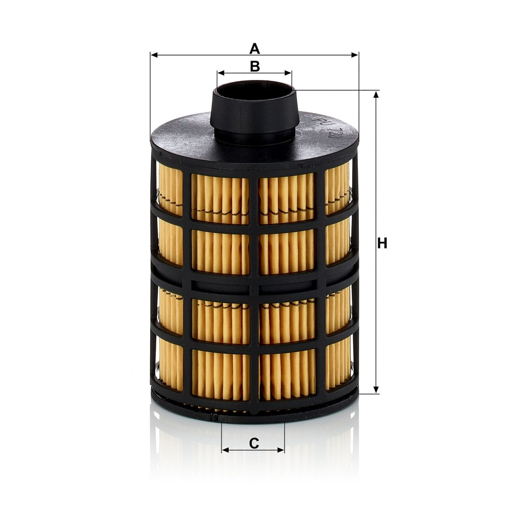 Elemento Filtrante Combustível Mann-filter PU723X Citroen Jumper, Fiat Ducato, Peugeot Boxer