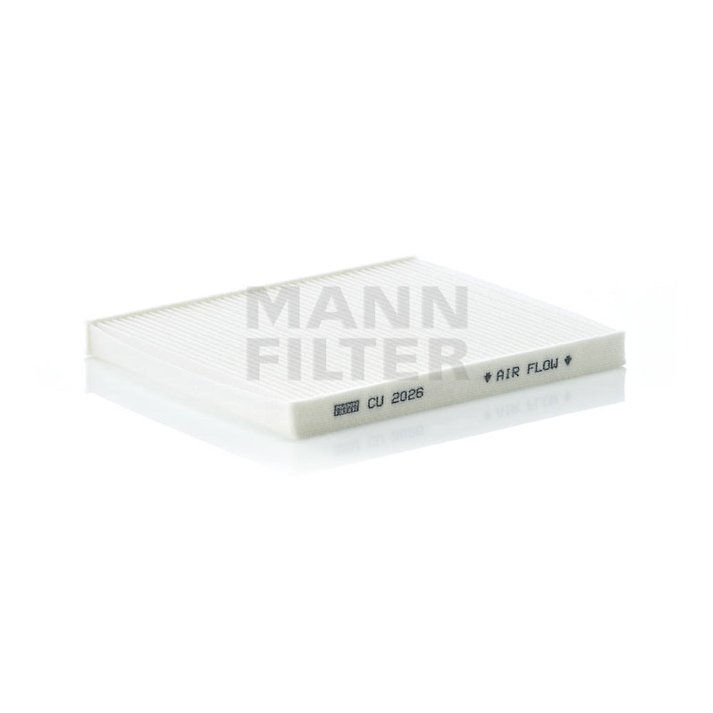 Elemento Filtrante Ar Condicionado Mann-filter CU2026 Fiat Uno/Grand Siena/500/Strada/Mobi/Fiorino/Palio