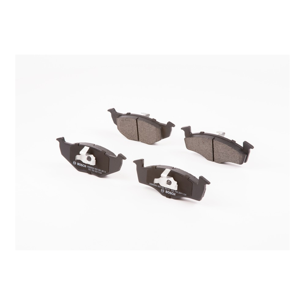 Pastilha - Bb367-0 Bosch 0986BB0800 VW Golf/Fox/Voyage/Polo/Gol/Saveiro/Polo Classic/Crossfox