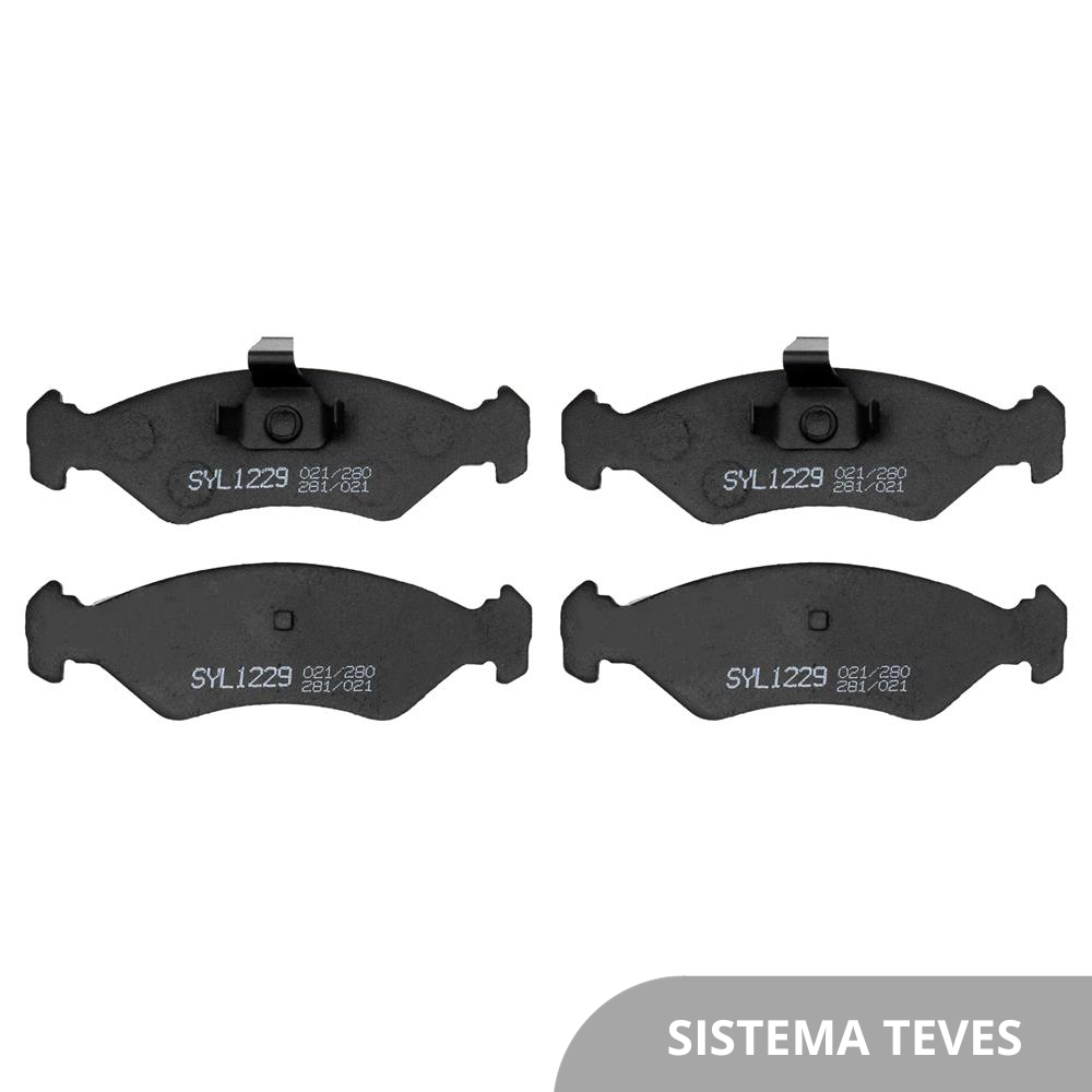 Pastilha de Freio Syl 1229 Ford Ka/Fiesta