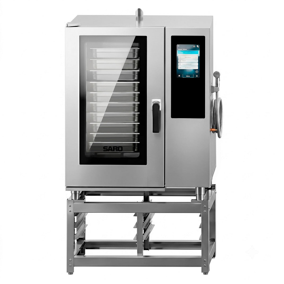 Forno Combinado Saro FTC11 11 GNs Inox Touch Screen Trifásico