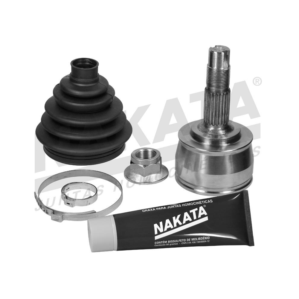 Junta Homocinética Fixa Lado Direito Roda Nakata NJH31-2029 Fiat Uno/Cronos