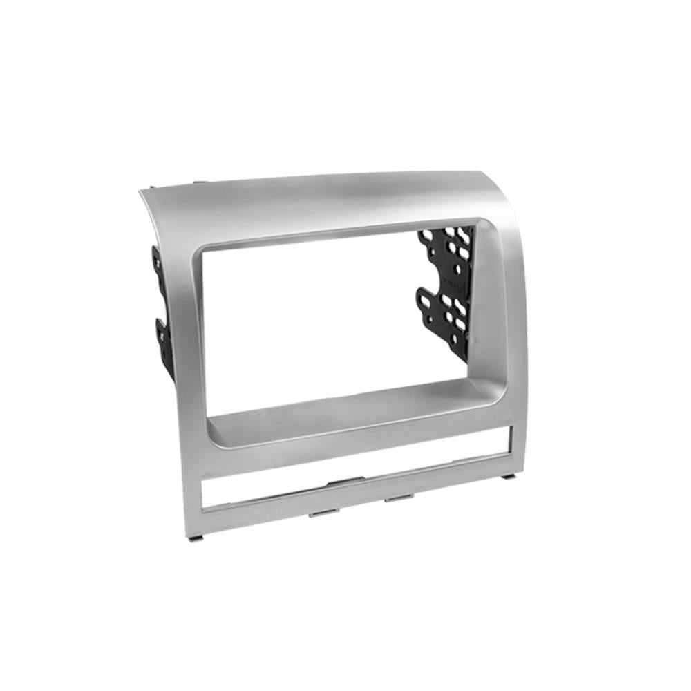 Contra Fr Plast 2 Din Prata Permak 89J2 Fiat Strada/Palio/Palio Weekend/Idea