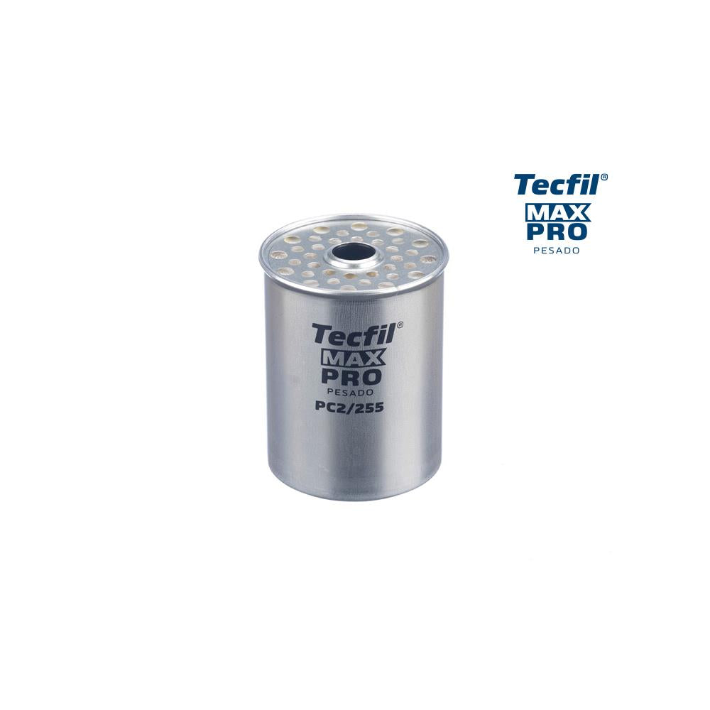 Filtro de Combustível Tecfil PC2/255 Massey Ferguson MF 7150/MF 290 4X4/MF 265 4X4/MF 275 E 4X2/MF 270 4X2/MF 275 4X4/MF 283 E 4X4/MF 255 4X2