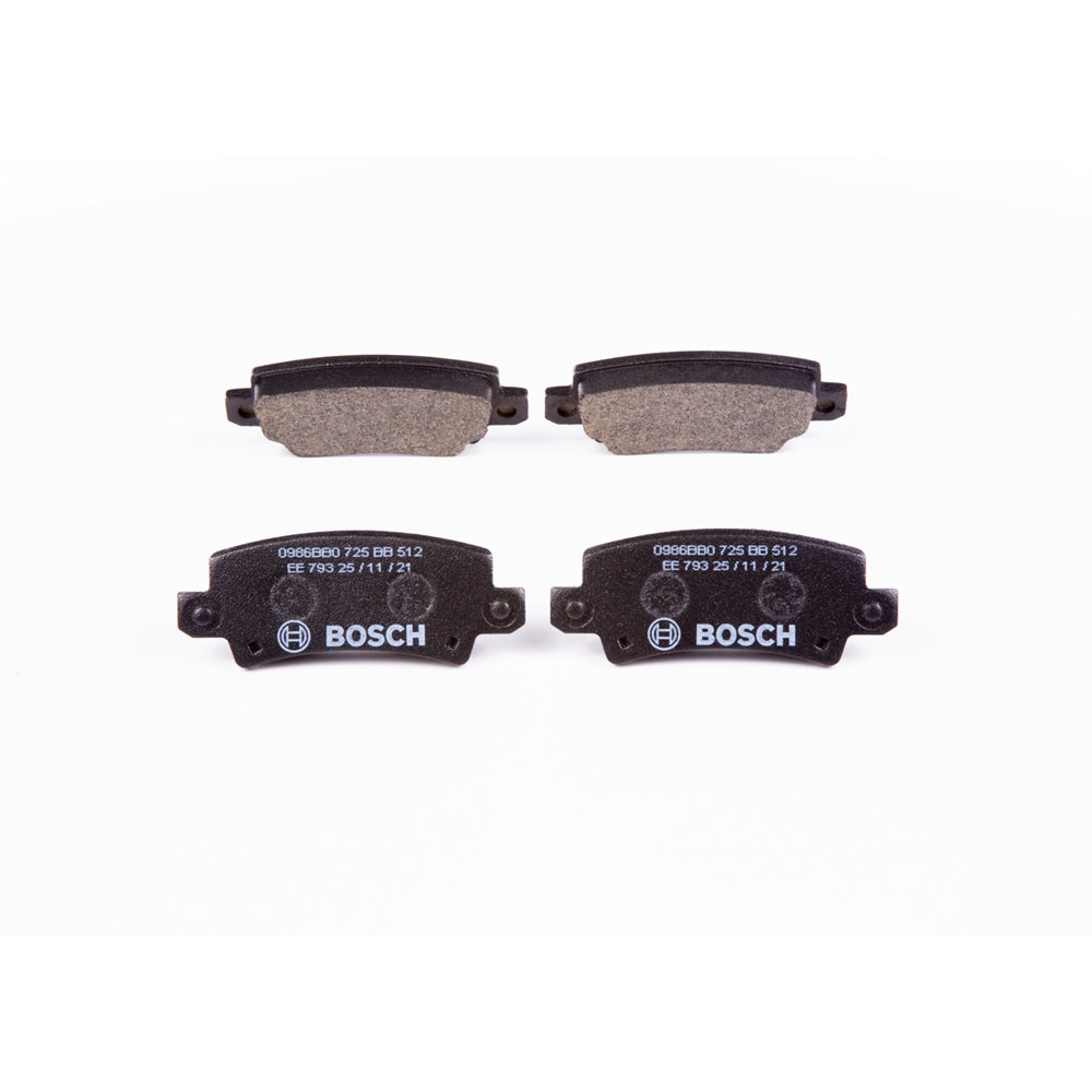 Pastilha - Bb512 Bosch 0986BB0725 Toyota Corolla
