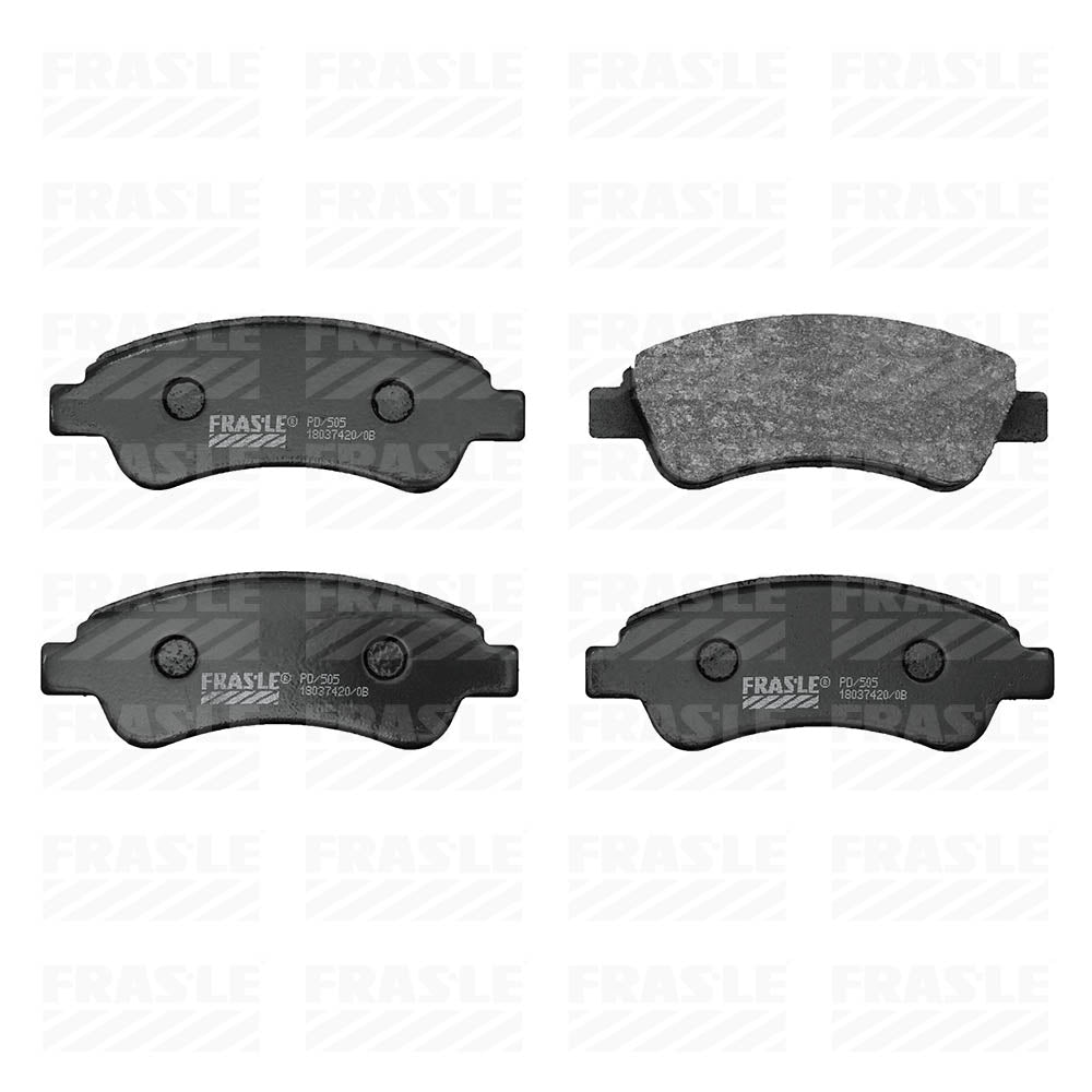 Pastilha de Freio Dianteira Fras-le PD/505 PD/1788 Peugeot 307/208/206/2008/Partner Rapid/E-EXPERT/Expert/Partner/e-2008