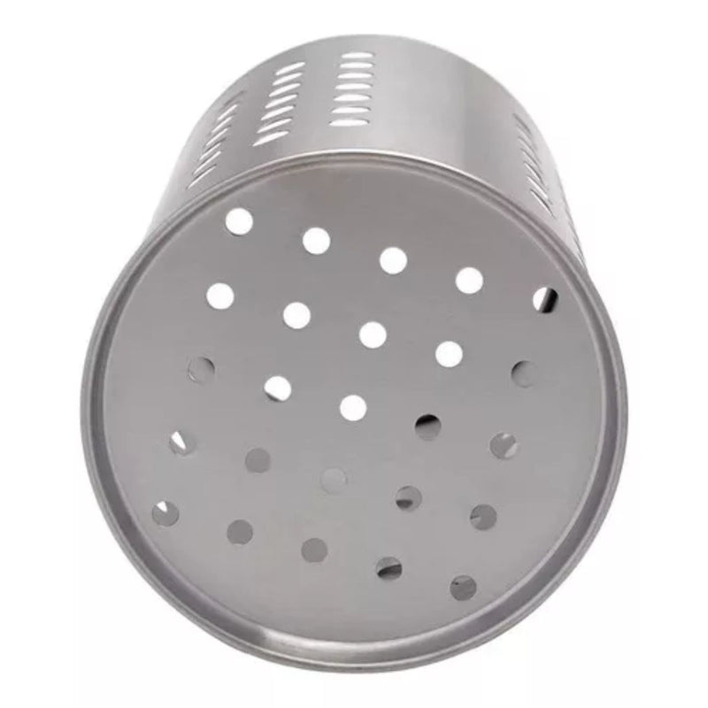 Suporte Para Talheres Cozinha Em Aço Inox Premium 10x15cm