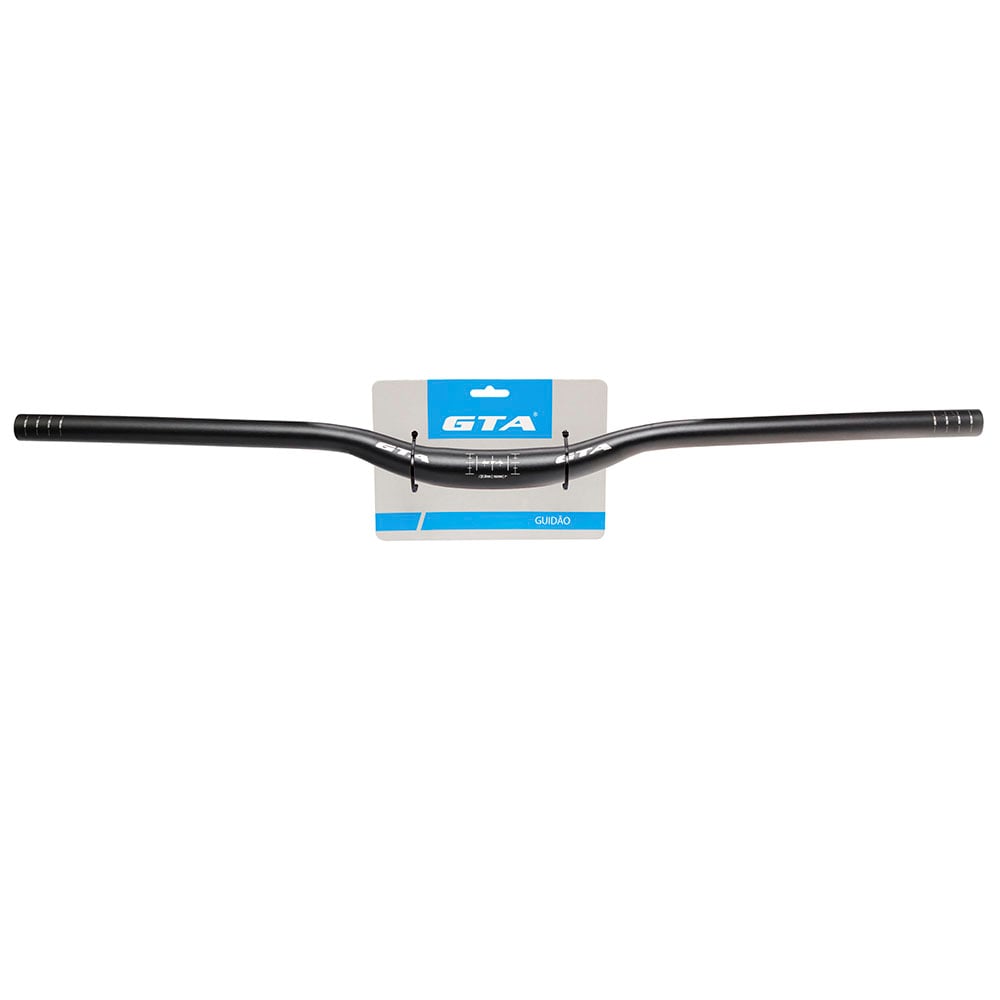 Guidão mtb downhill alumínio 31.8x760x25mm triple butted preto – foto 5