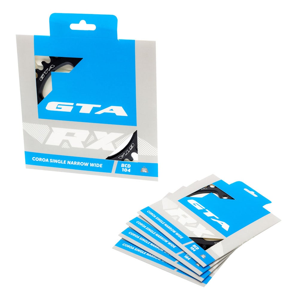 Coroa single narrow wide 32 dentes em alumínio – foto 4