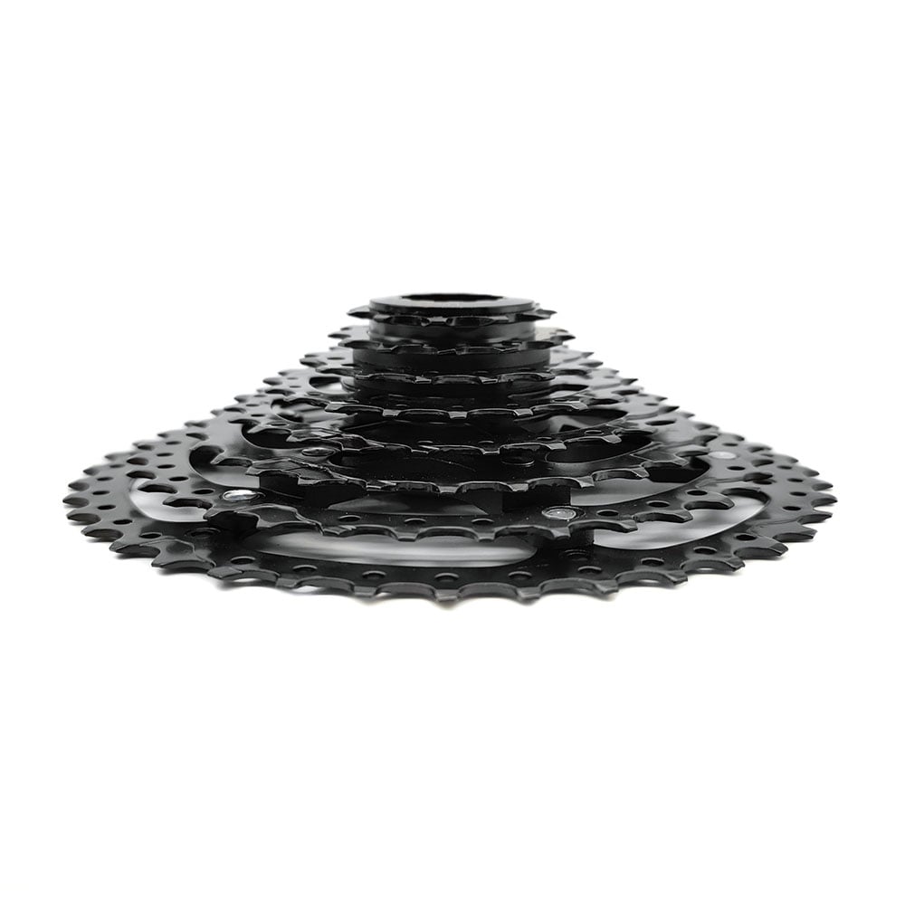 Cassete 8 velocidades 11/40 dentes cor preto com aranha em alumínio – foto 4