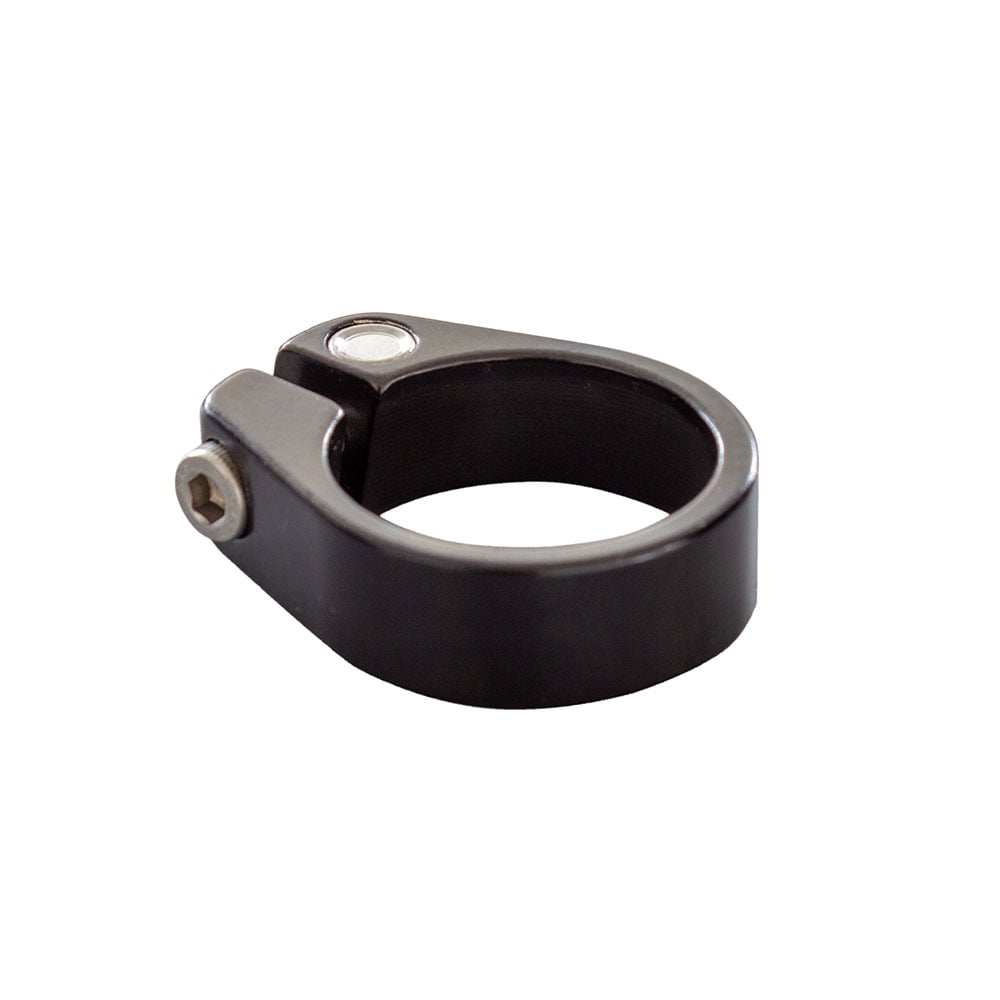 Abraçadeira do quadro alumínio c/parafuso 34.9mm (pacote com 25 unidades) – foto 2