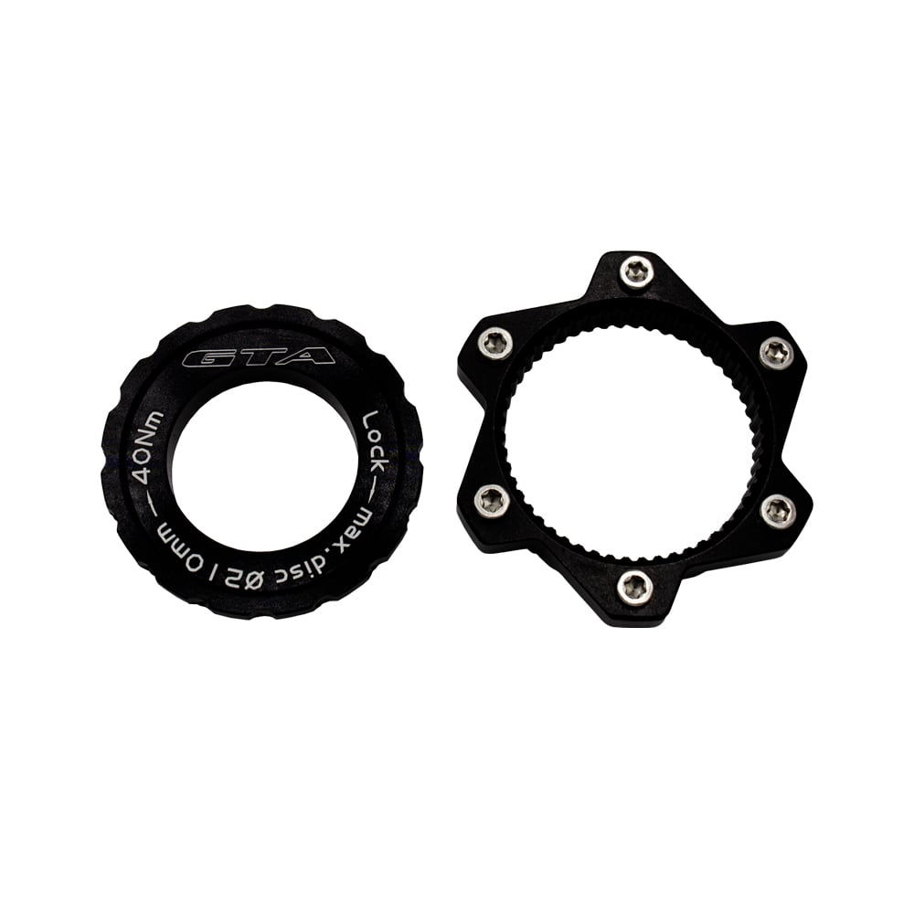 Adaptador disco rotor de freio 6 furos para cubo padrão center lock
