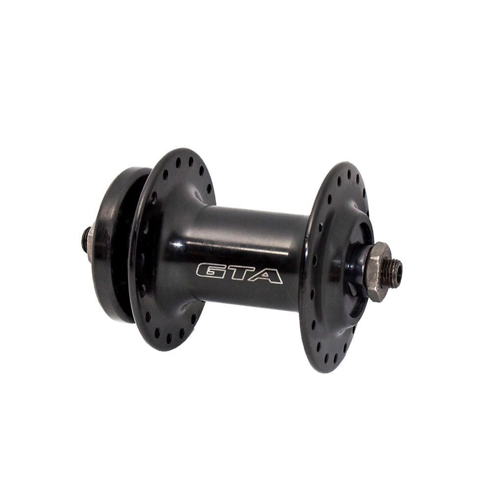 Cubo aluminio par esferado preto com blocagem e espaçador para freio a disco 36 furos - Embalagem Linha de Montagem – foto 2