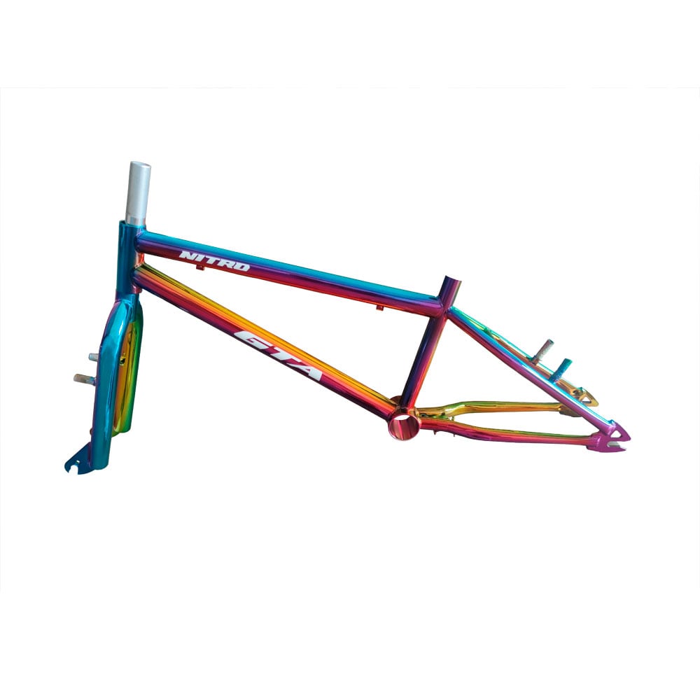 Quadro 20 bmx gta nitro camaleão com kit (garfo, mesa, canote e abraçadeira) – foto 2