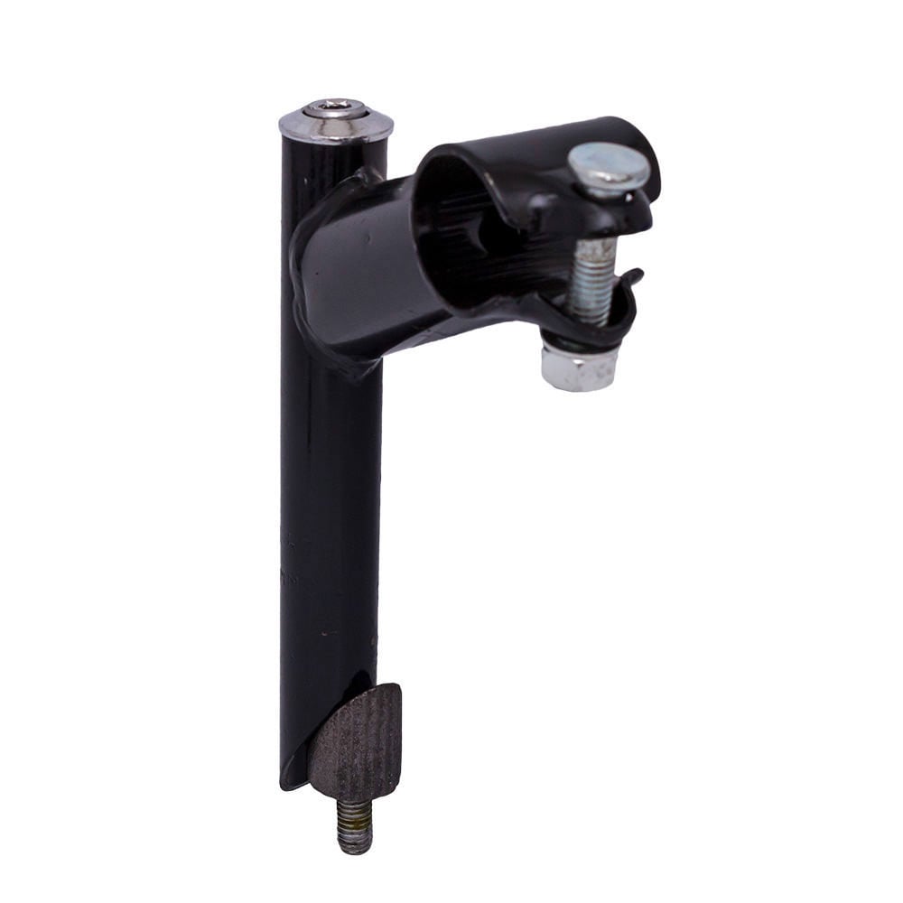 Suporte guidão mtb de aço preto com expander allen 21.1mm – foto 2