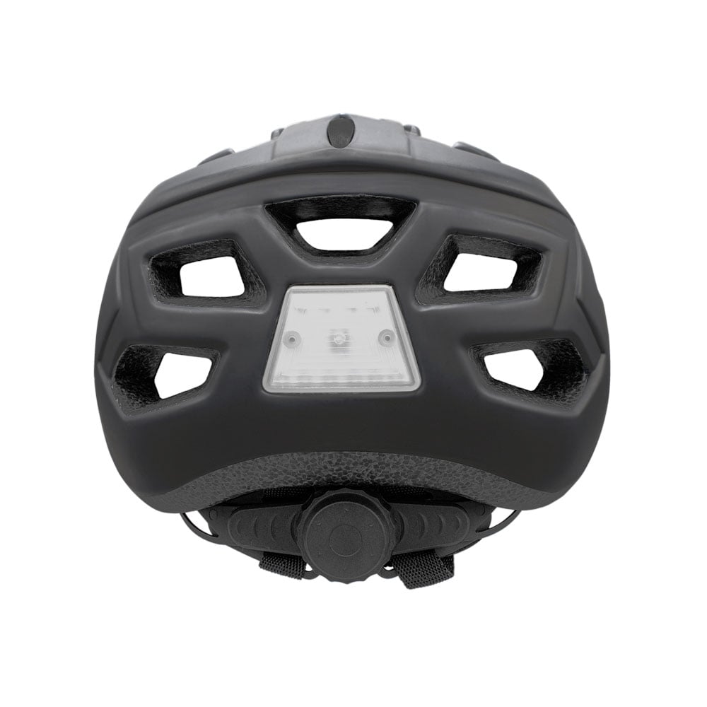Capacete inmold mtb rider 5862 20 furos preto com sinalizador – foto 5
