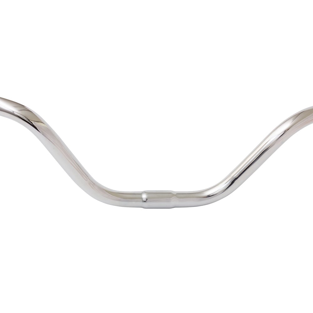 Guidão estilo poti polido em aço 680x125mm – foto 2