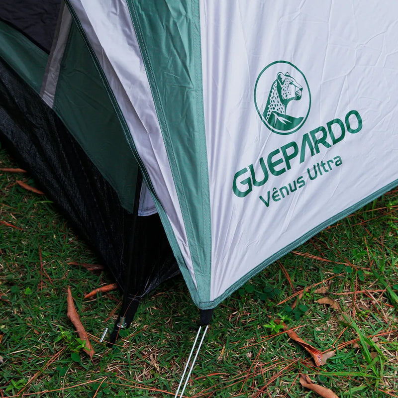 Barraca Venus Ultra 5p Cinza E Verde Guepardo Camping 2500mm