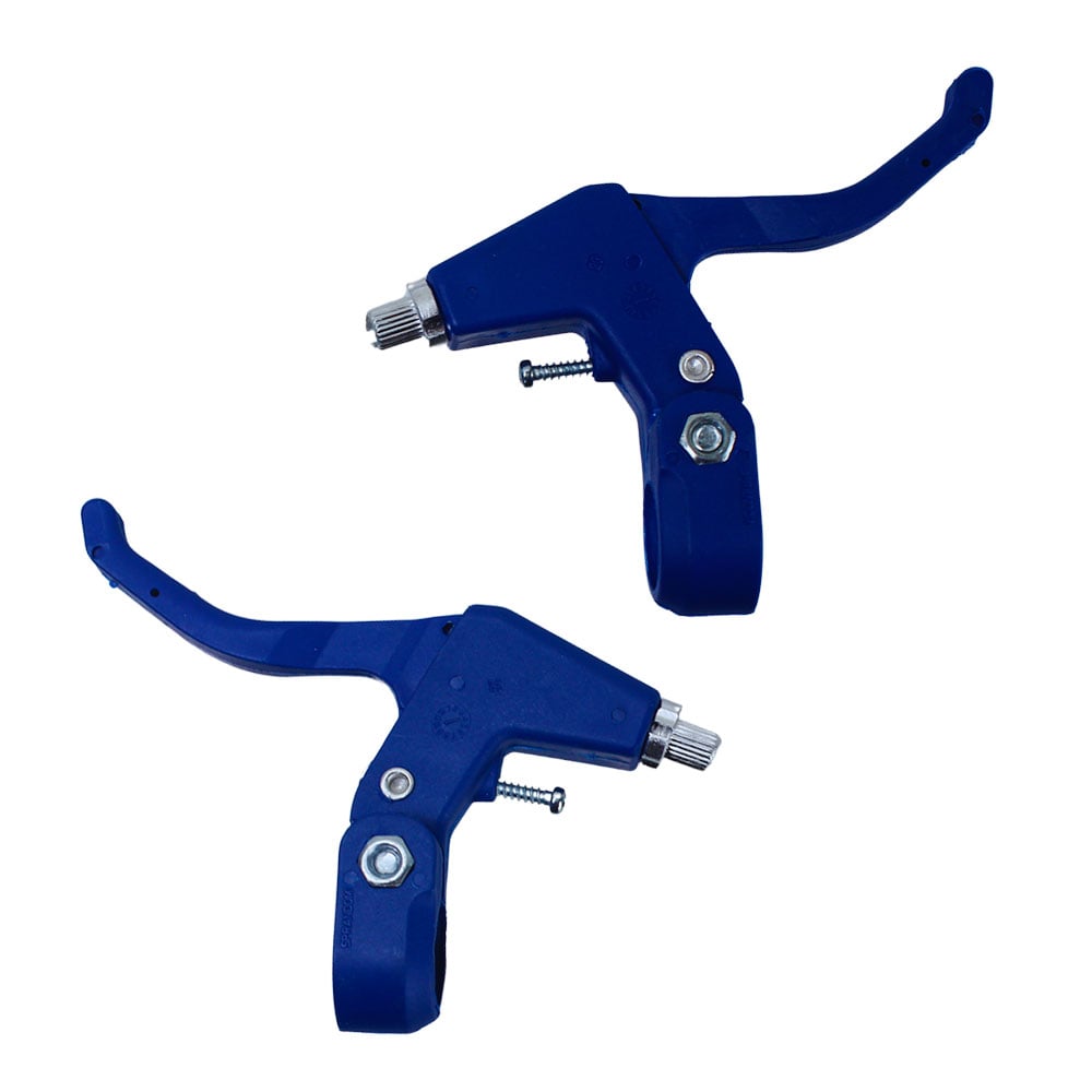 Macaneta de freio vbrake nylon azul com regulagem aluminio