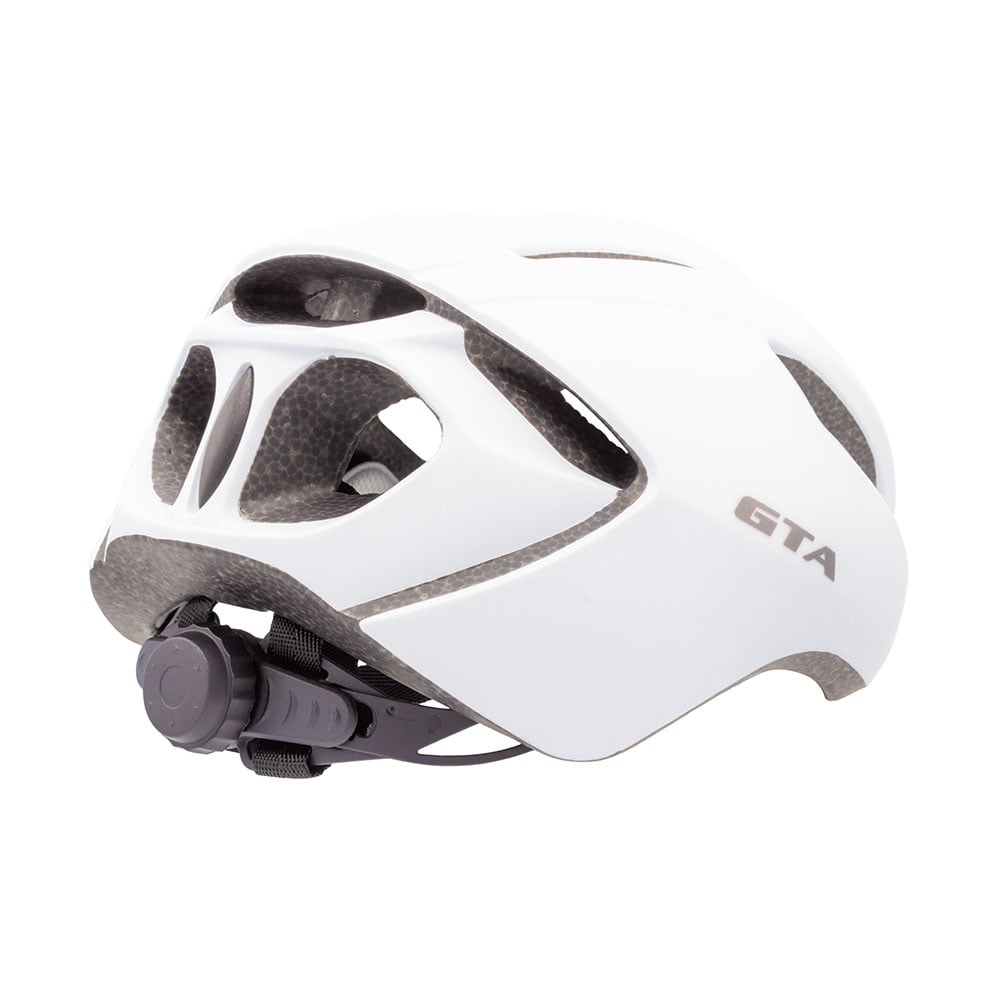 Capacete inmold road rider 54/58 14 furos branco – foto 3