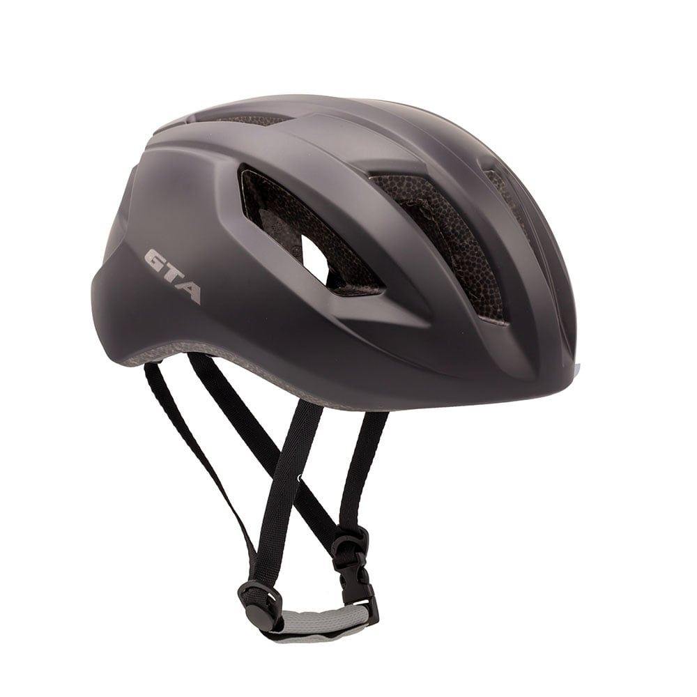 Capacete inmold road rider 54/58 14 furos preto – foto 4
