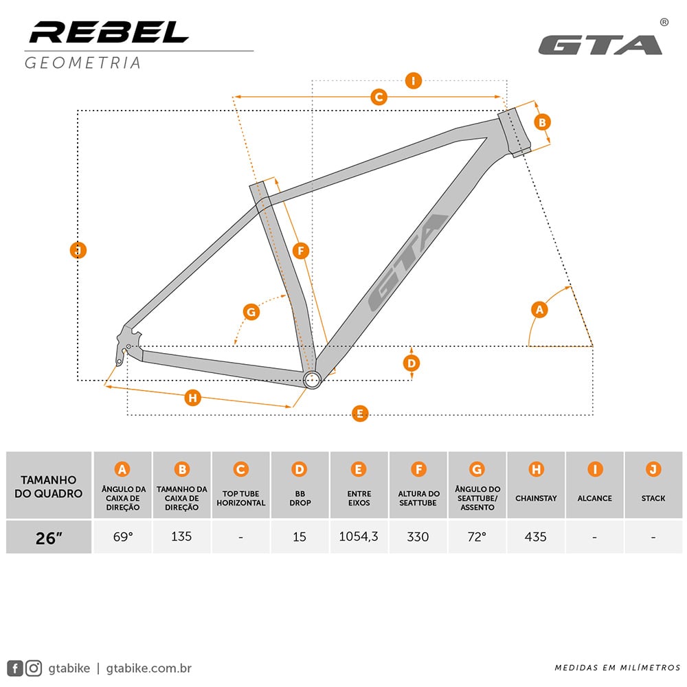 Quadro 26 freeride gta rebel azul claro + guidão + sup guidão + canote + selim + manopla + abraçadeira canote – foto 2