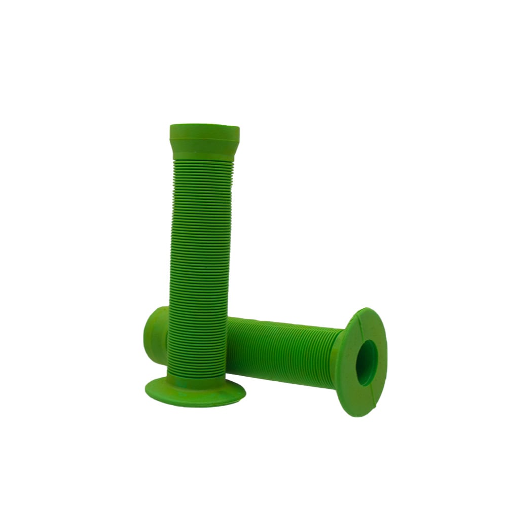 Manoplas 132mm bmx verde (pacote com 10 pares )