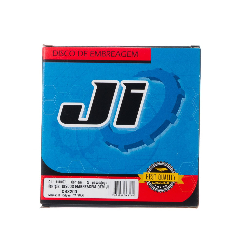 Discos Embreagem OEM JI (5 Peças) CBX 200 – Jogo – foto 2