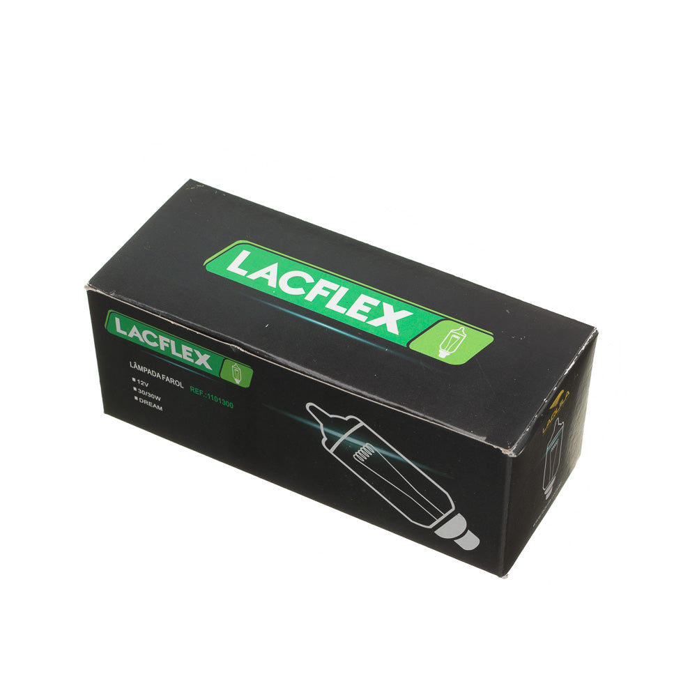 Lâmpada Farol Lacflex (Base 1 Ponta) 12V 30/30W Dream 100/BIZ C100 / Crypton 115 – foto 2