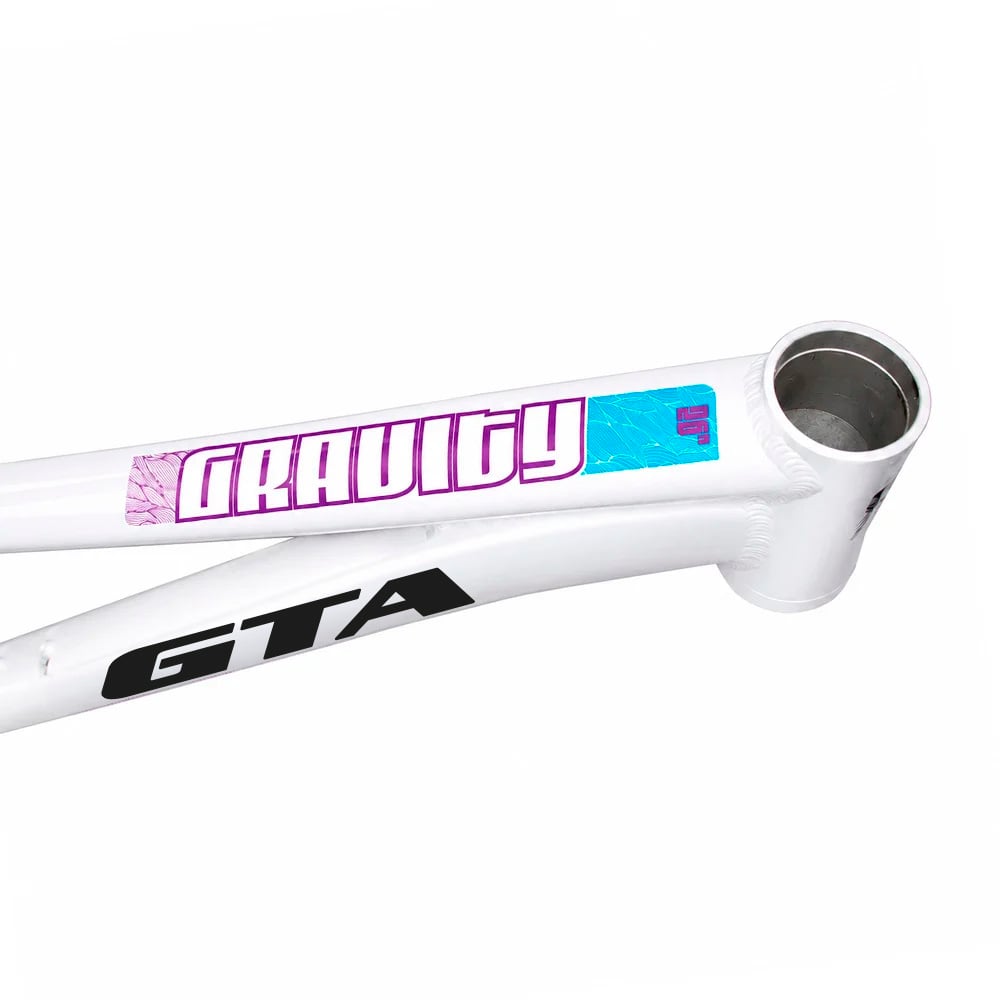 Quadro 26 al freeride gravity branco + kit – foto 4