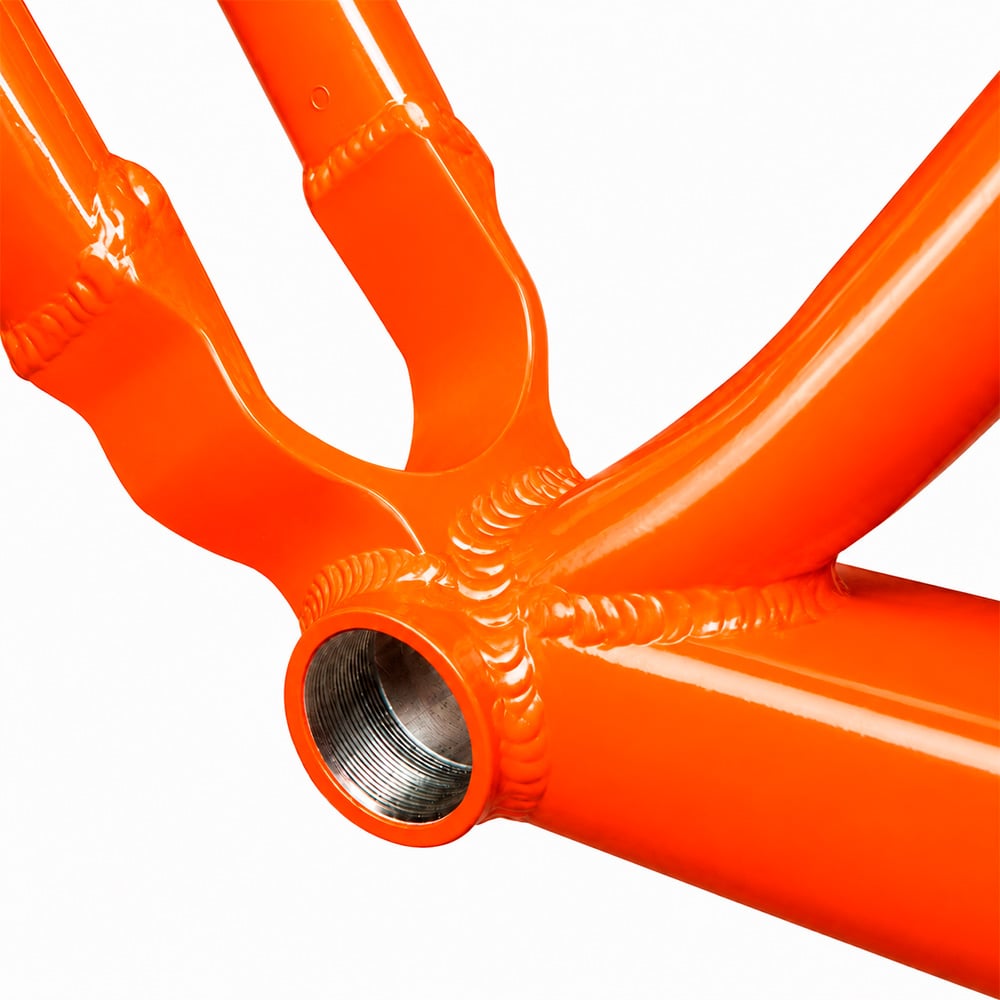 Quadro 26 al freeride gravity laranja + kit – foto 2
