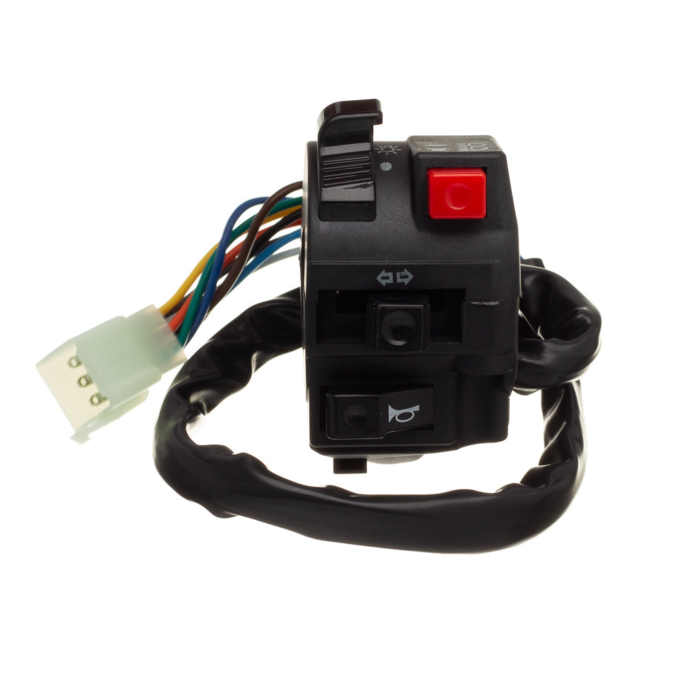 Conjunto Interruptor LUZ Condor L. Esquerdo CG 125 KS 2000/2004 - NXR Bros 125 KS 2003/2005 – foto 1
