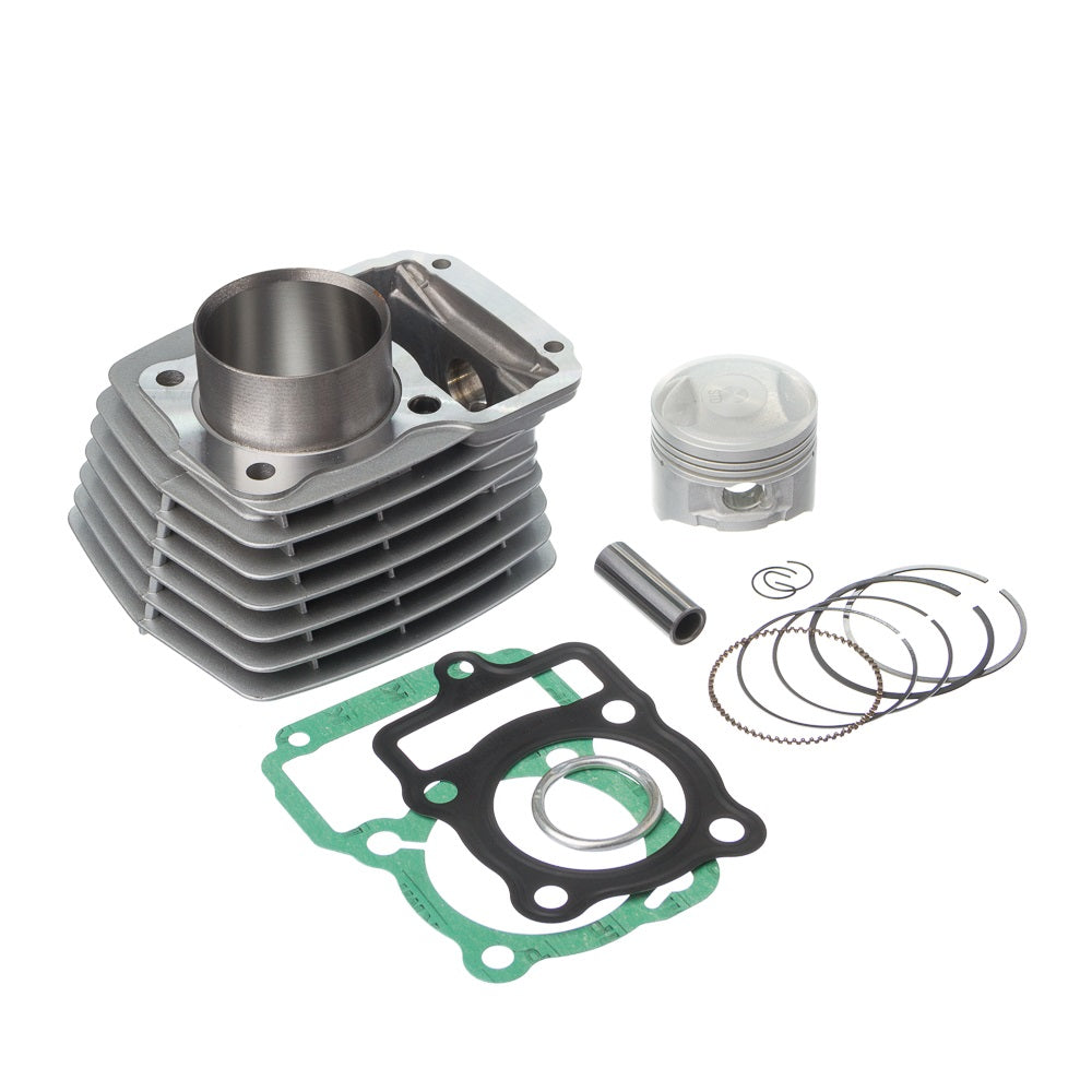 Kit KMP Completo com Cilindro. Pistão. Anel e Junta Kit-A CG 125 92 a 99 Today/Titan (Modelo Original) – foto 1