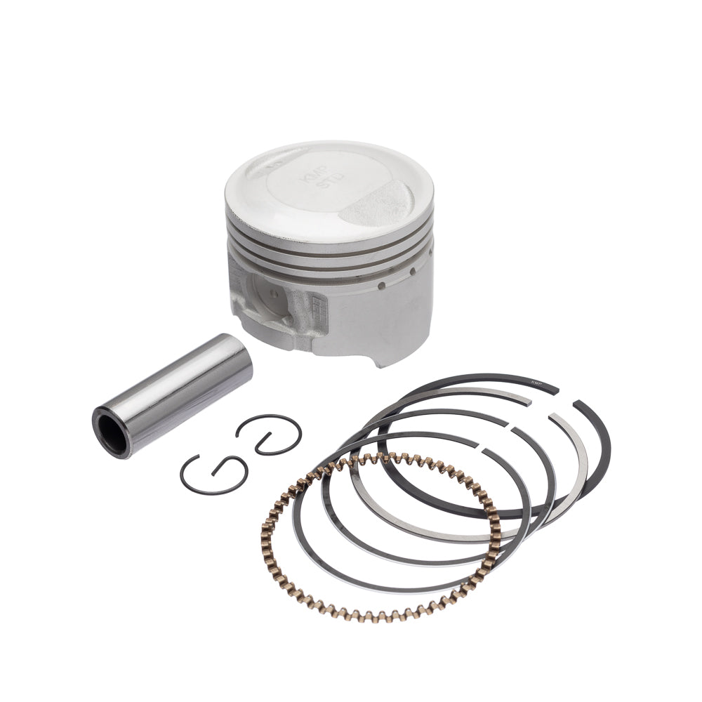 Pistão Kit com Anel KMP (Canaleta Larga com Anel CG Antiga) CG 125 92 a 01 - XLR 125 – foto 1