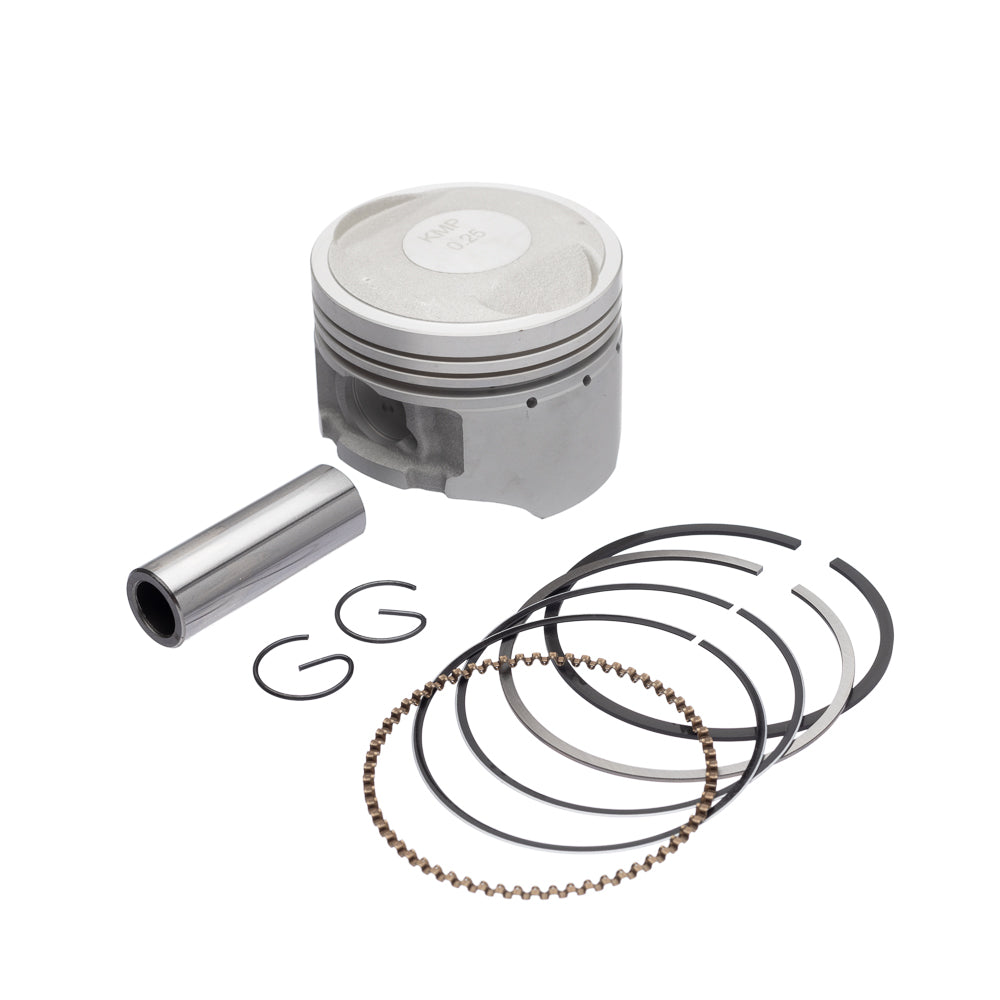 Pistão Kit com Anel KMP CG 125 92 a 99 - XLR 125 97 a 00 – foto 3