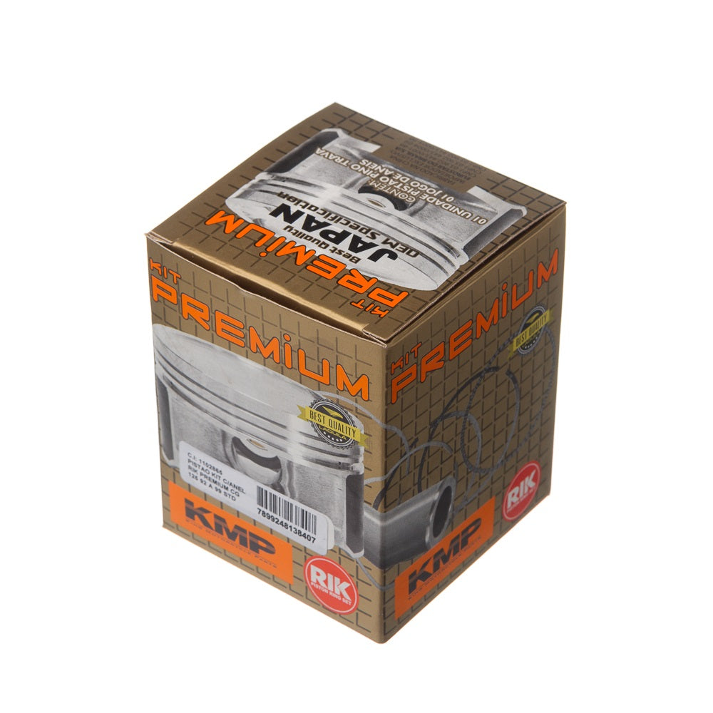 Pistão Kit com Anel RIK Premium CG 125 92 a 99 - XLR 125 97 a 00 – foto 2
