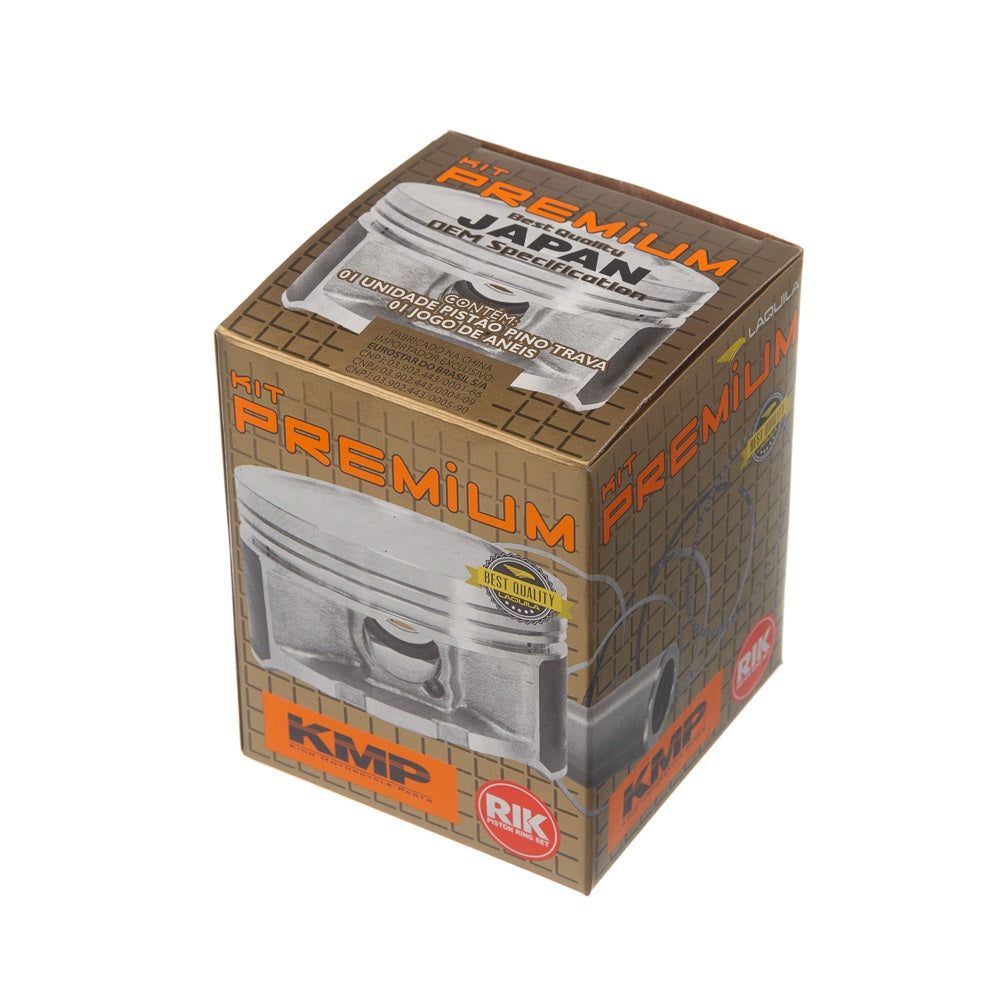 Pistão Kit com Anel RIK Premium CG 125 2009/ - Bros 125 2013/ – foto 8