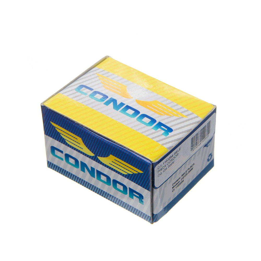 Relé Pisca 12V Eletrônico Condor CG 150 04/08 - 125 09/15 – foto 2