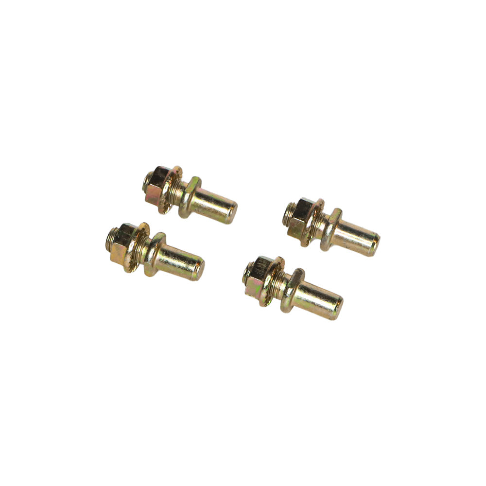 Parafuso Coroa com Porca GP7 Kit (08PCS com 04 Prisioneiros + 04 Porcas com Flange) CG 125 76 a 08 – foto 1