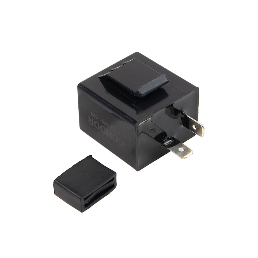 Relé Pisca 12V Eletrônico Condor CG 150 09/13 - CB 300R 09/15 (2 Pinos 12V 16W*2 + 3,4W) – foto 1