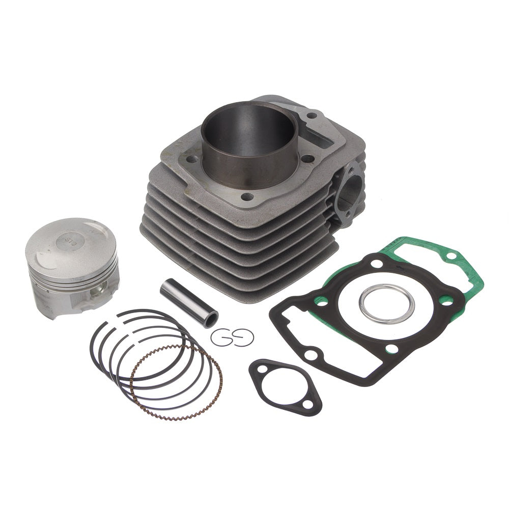 Kit Premium Completo com Cilindro. Pistão e Junta Kit-A KMP. Anel RIK Bros 150 OHC 03 a 05 – foto 1