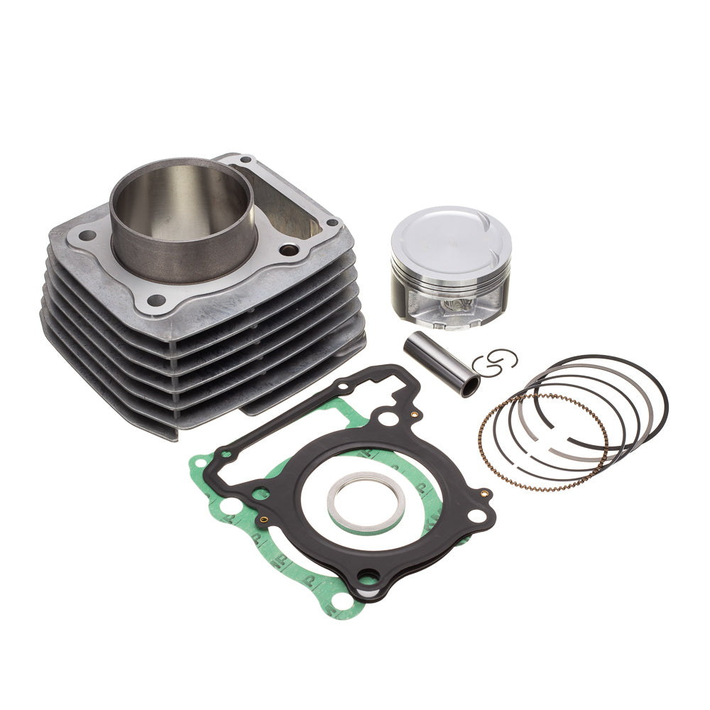 Kit Premium Completo com Cilindro. Pistão e Junta Kit-A KMP. Anel RIK CB 300R - XRE 300 – foto 1