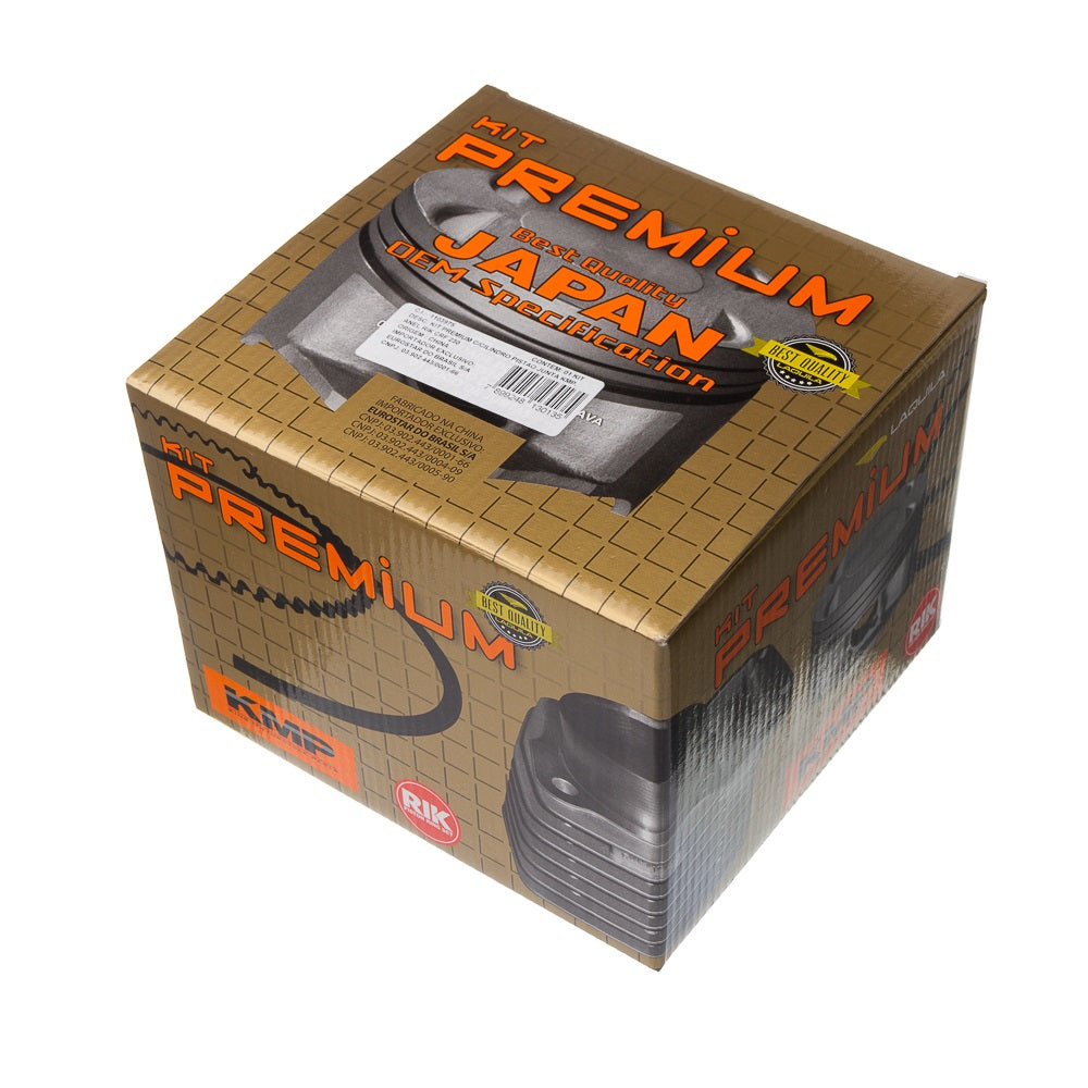 Kit Premium Completo com Cilindro. Pistão e Junta Kit-A KMP. Anel RIK CRF 230 – foto 2